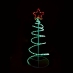 Χριστουγεννιάτικο Διακοσμητικό Spiral Tree 40X40X90  120LED IP44  | Aca Lighting | X0818319